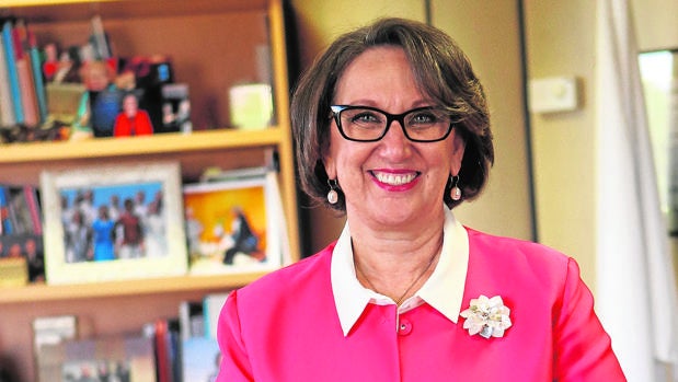Rebeca Grynspan en su despacho en Madrid